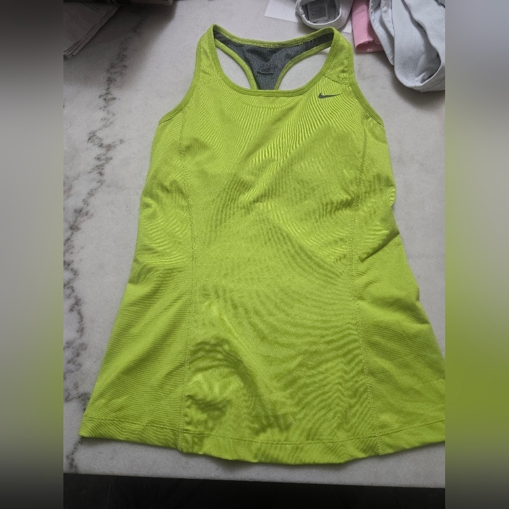 Nike Bright Green Workout Tank